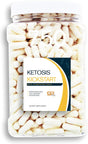 Ketosis Kickstart - 750 CT Beta-Hydroxybutyrate Salts for Ketogenic Diet in a Clear Square Grip Jar