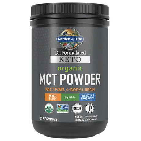 Garden of Life Dr. Formulated Keto Organic MCT Powder 30Ct Jar