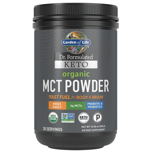 Garden of Life Dr. Formulated Keto Organic MCT Powder 30Ct Jar