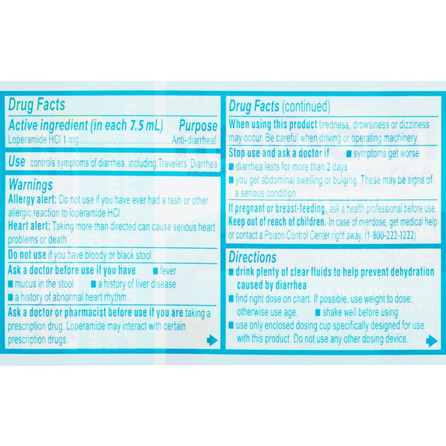 Imodium A-D Liquid Anti-Diarrheal Medicine, Mint Flavor, 8 Fl. Oz