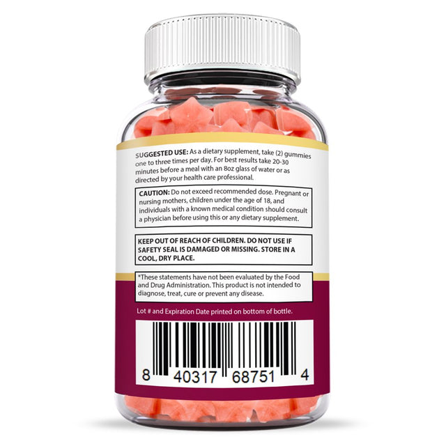 Keto Life plus Keto Max Gummies Dietary Supplement 60 Gummys