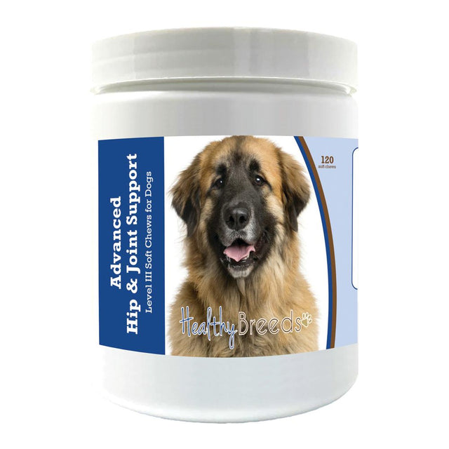 Healthy Breeds Leonberger Advanced Hip & Joint Support Level III Soft Chews for Dogs 120 Count
