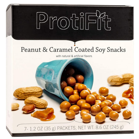 Ideal Protein Compatible Proti Fit High Protein Peanut & Caramel Coated Soy Snacks