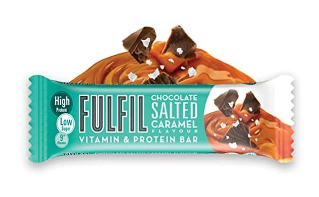 Fulfil Chocolate Salted Caramel Vitamin and Protein Bar, 825 G