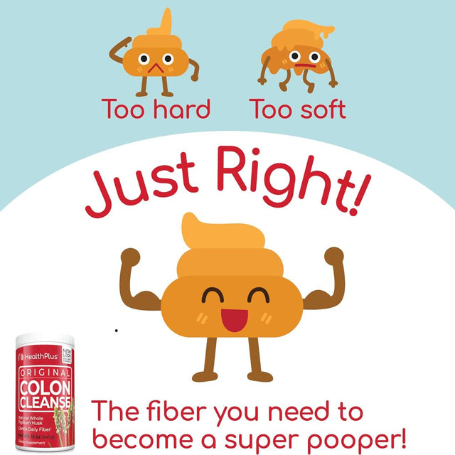 Health plus Colon Cleanse Digestive Support, 12 Ounces, 48 Servings