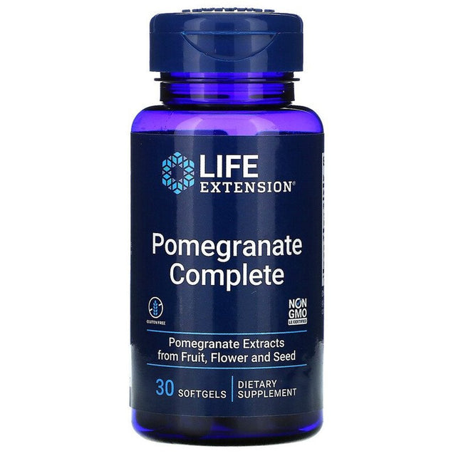 Life Extension Pomegranate Complete -- 30 Softgels
