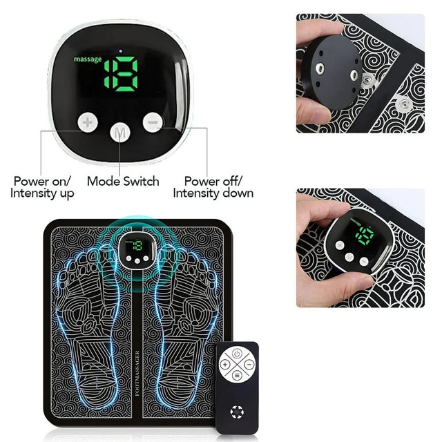 Kehuo Foot Massager for Neuropathy Feet, Whole Body Massager for Neuropathy, Foot Massager for Circulation and Pain Relief, for Those Who Stand and Work All Day, Beauty & Personal Care