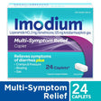 Imodium Multi-Symptom Relief Anti-Diarrheal Medicine Caplets, 24 Ct.
