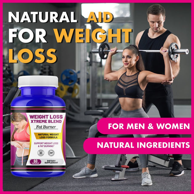 Fat Burner Weight Loss Support Pills for Women & Men, Metabolism Booster Energy Pills-60Ct by America'S Best Deals