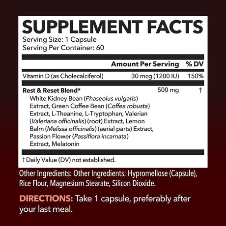 Havasu Night Time Fat Burner for Women Pills | Metabolism Booster to Support Weight Loss, 60Ct