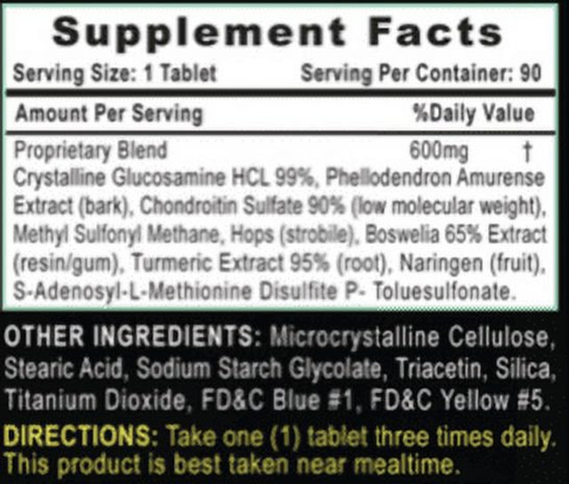 Hi Tech Pharmaceuticals Hi Tech Joint-Rx, 90 Ea