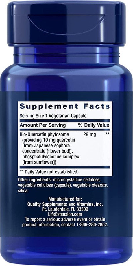 Life Extension Bio-Quercetin - 30 Vegetarian Capsules
