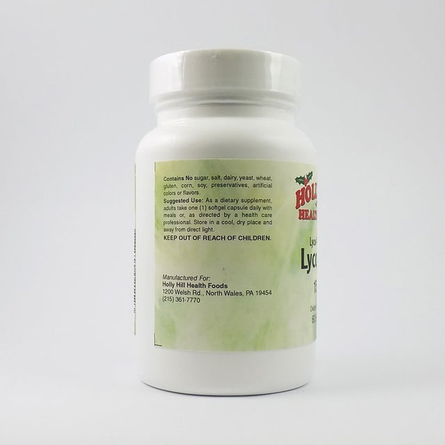 Holly Hill Health Foods, Lycopene, 60 Softgels