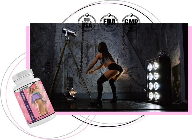 Get a Bigger, Firmer Booty with the Natural Booty Booster Butt Growth Supplement 60 Tablets - Try It Now!