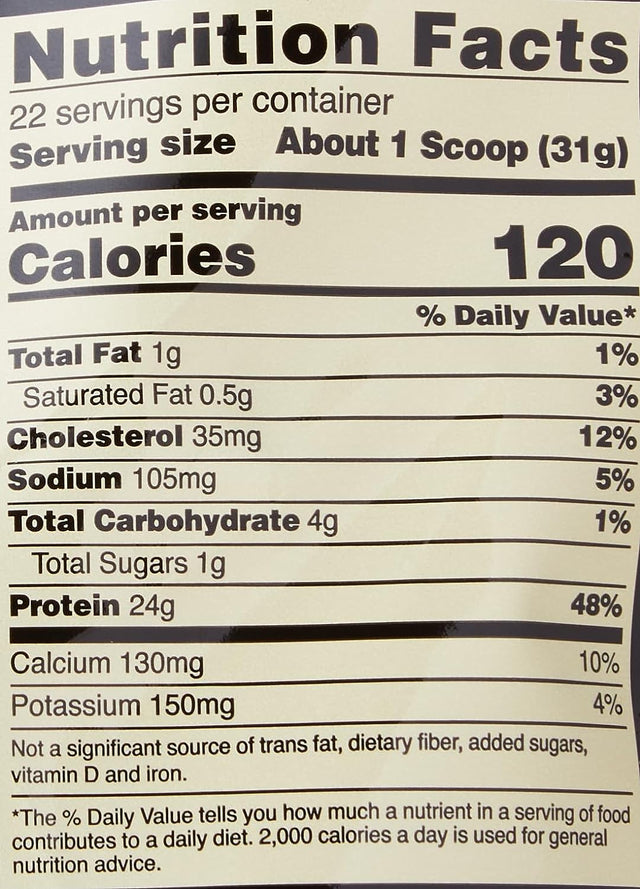 100% Gold Standard Whey, 1.5 Lb