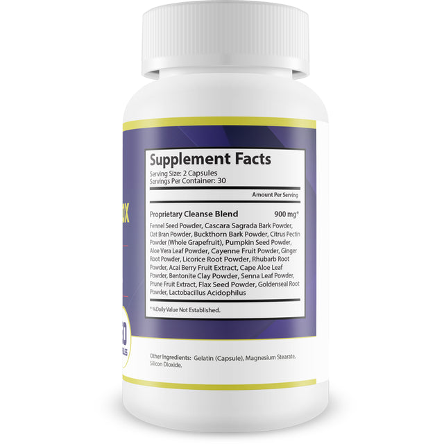 Lectin Detox - Colon Cleanser & Detox for Weight Loss - Detox Cleanse Detox Pills - Reduce Gut Size for a Quick Slim - Boost Metabolism - Weight Loss Detox for Women and Men - Body Detox Support