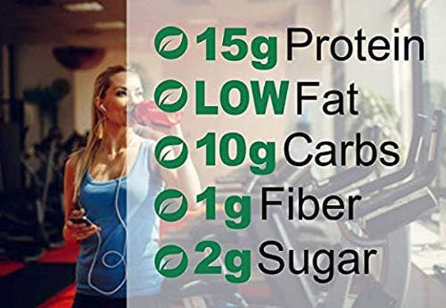 High Protein Oatmeal, Gluten Free Low Carb, Apple Cinnamon (15G Protein) - 6 Servings/Pack