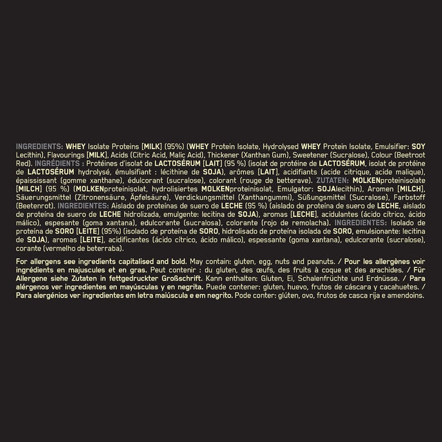 Gold Standard 100% Isolate, Strawberry - 930G