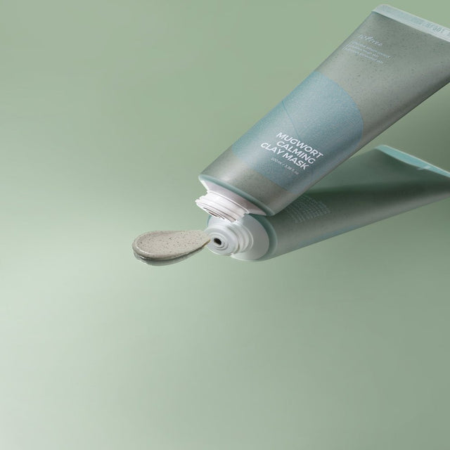 Isntree Mugwort Calming Clay Facial Mask, Blackhead and Sebum Control, 100Ml / 3.38 Fl. Oz.