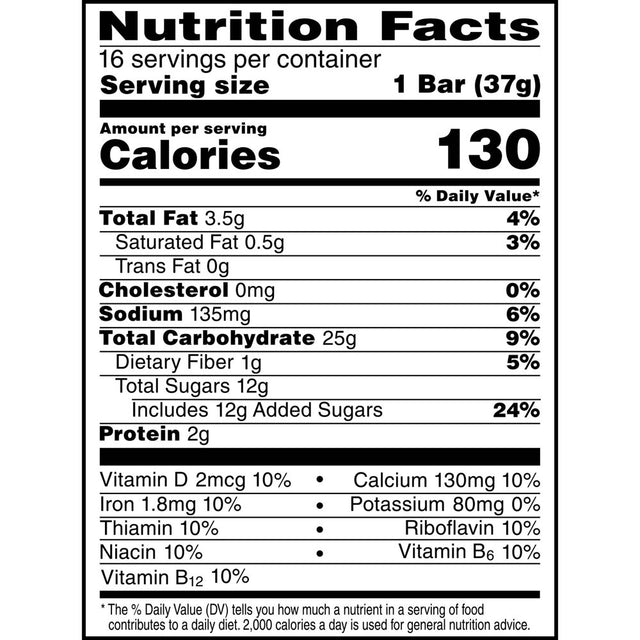 Kellogg'S Nutri-Grain Strawberry Chewy Soft Baked Breakfast Bars, Ready-To-Eat, 20.8 Oz, 16 Count