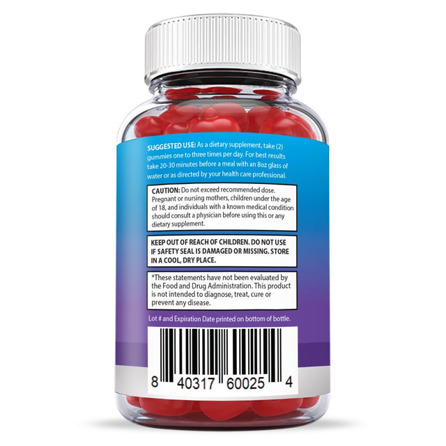 (2 Pack) Keto Blast ACV Gummies 1000MG Dietary Supplement 120 Gummys