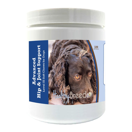 Healthy Breeds American Water Spaniel Advanced Hip & Joint Support Level III Soft Chews for Dogs 120 Count