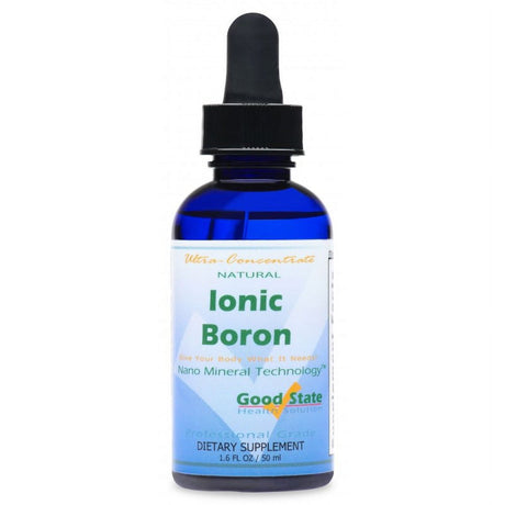 Good State Liquid Ionic Minerals - Boron Ultra Concentrate - (10 Drops Equals 100 Mcg, 100 Servings per Bottle)