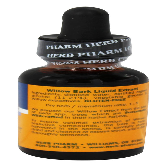 Herb Pharm - Willow Bark Extract - 1 Fl. Oz.