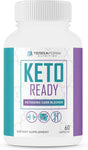 Keto Ready - Max Strength Keto Carb Blocker 1200Mg – Burn Fat & Block Carb Absorption – Minimize Cheat Meals & Maintain Ketosis – White Kidney Bean Extract - for Men & Women - Made in USA - 60 Capsule