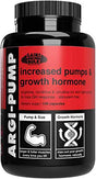 Gains in Bulk, Argi Pump, L-Arginine Nitric Oxide Booster with L-Citrulline and L-Ornithine, Nitric Oxide Supplements, 100 Vegetarian Capsules