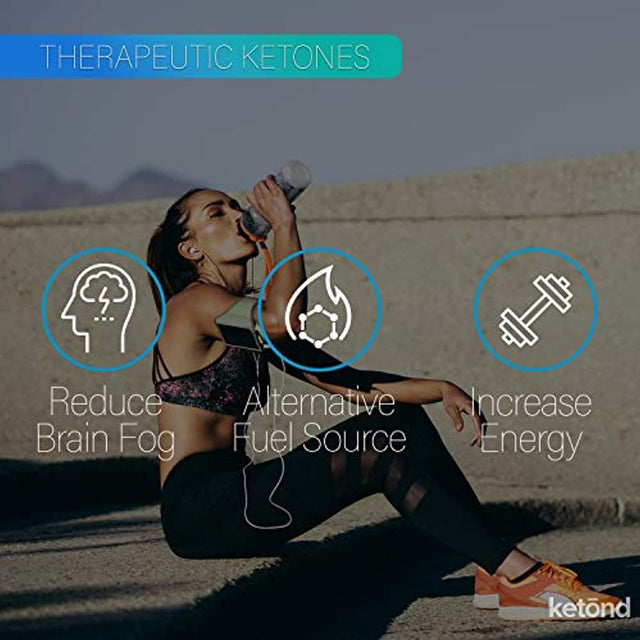 Ketond Advanced Ketone Supplement — Best Ketone Weight Loss Supplement — Citrus Mango (15 Servings)