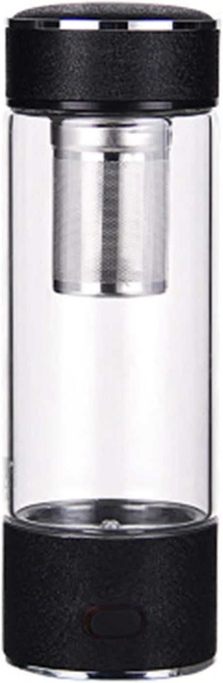 High Concentration Hydrogen-Rich Water Cup SPE Ion Membrane Alkaline Water Purifier Micro-Electrolysis Water Glass 450Ml