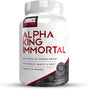 Force Factor Alpha King Immortal Total Hormone Support Testosterone Booster for Men with Fenugreek Seed to Reduce Estrogen, Build Muscle, Improve Strength, and Enhance Performance, 180 Capsules