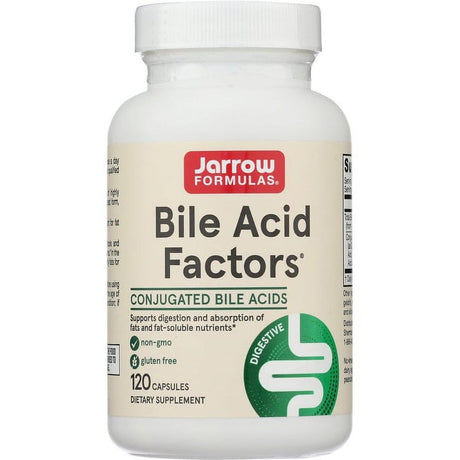 Jarrow Formulas Bile Acid Factors, Supports Absorption of Fats, 90 Caps