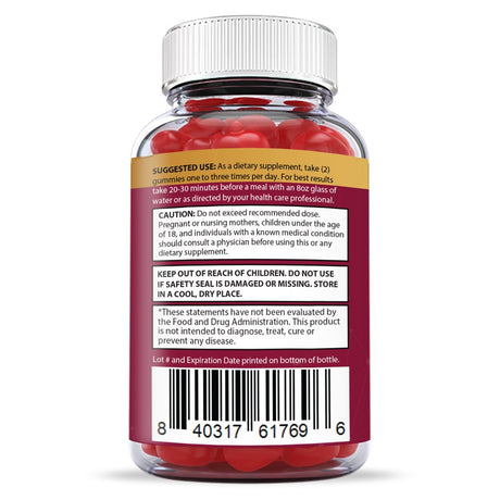 Great Results Keto ACV Gummies 1000MG Dietary Supplement 60 Gummys