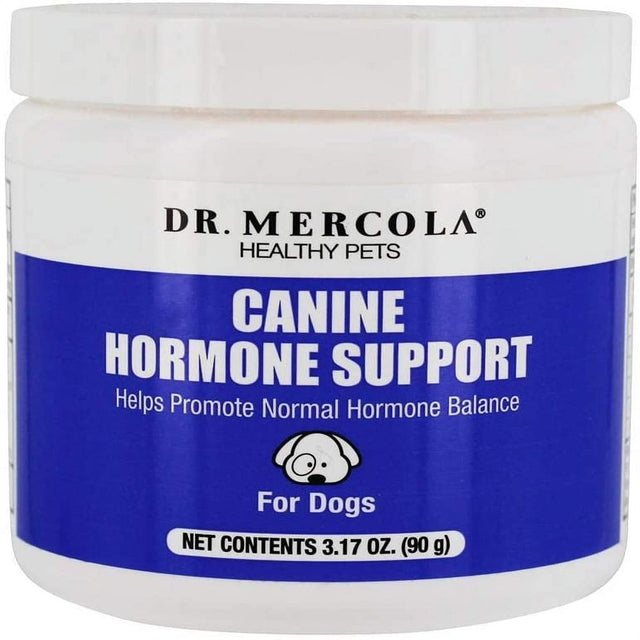 Dr. Mercola, Canine Hormone Support, for Dogs, 3.17 Oz. (90 G), Helps Support Natural Hormone Balance, Non GMO, Soy-Free, Gluten Free