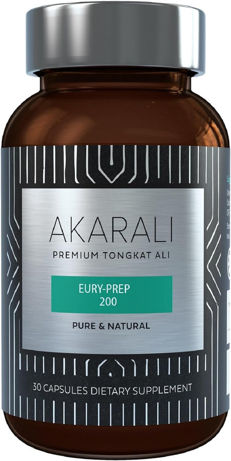 Tongkat Ali Extract for Men & Women 200:1 Highly Concentrated 1.5% Eurycomanone MIT Formulated, US Patented Physta® Supports Strength, Energy & Performance (30 Count)
