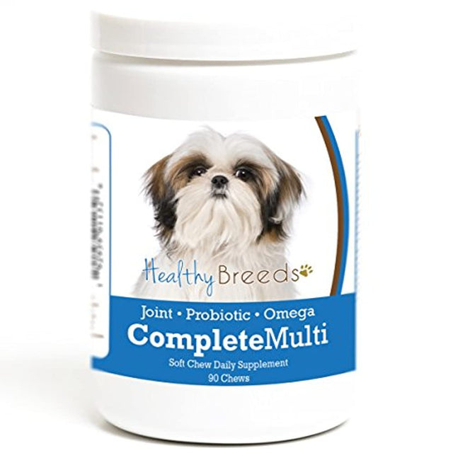 Healthy Breeds 192959011326 Shih Tzu All in One Multivitamin Soft Chew - 90 Count