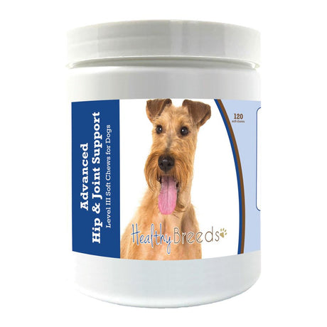 Healthy Breeds Irish Terrier Advanced Hip & Joint Support Level III Soft Chews for Dogs 120 Count