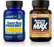 Ageless Male Max Total Testosterone Booster & Super Beta Prostate Advanced Prostate Supplement for Men - Boost Testosterone & Reduce Frequent Nighttime Bathroom Trips. Ultimate Men'S Health Package