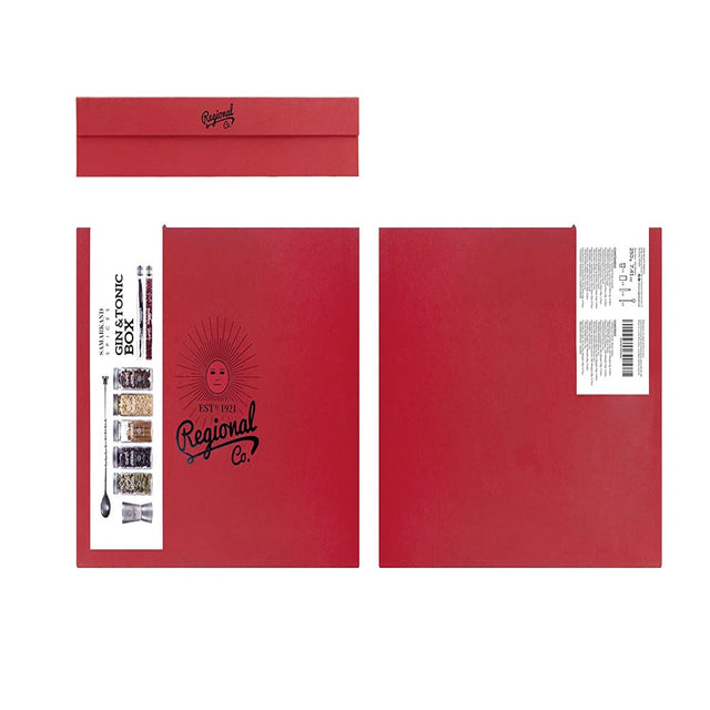 Gin & Tonic Premium Set of Cocktail Botanicals & Spices - Spoon & Dispenser - Mixology Flavoring Kit