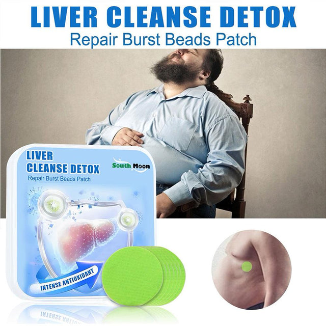 Intense Antioxidant Liver Cleanse Detox & Repair Burst Beads Patch(5 Pcs)
