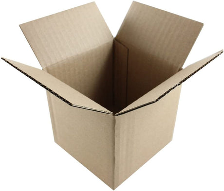 HGP 5" X 5" X 5", 40 Pack, Corrugated Cardboard Shipping Mailing Moving Boxes