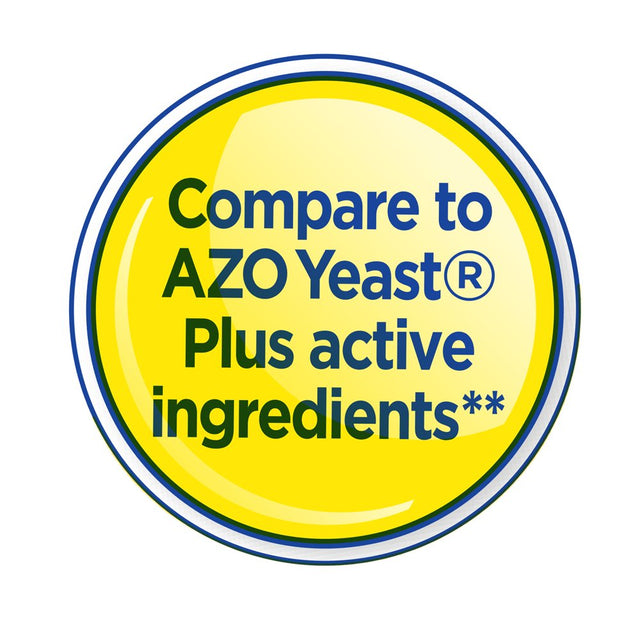 Equate Yeast Relief, 60 Count