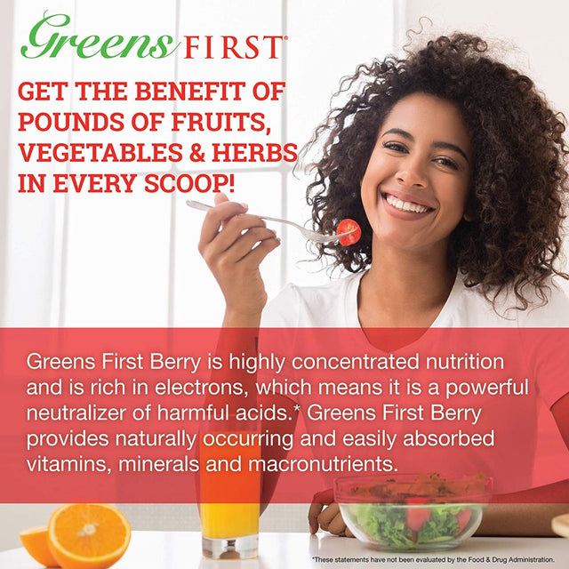 Greens First Berry by Doctors for Nutrition - 8.5 Ounces
