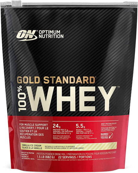 100% Gold Standard Whey, 1.5 Lb