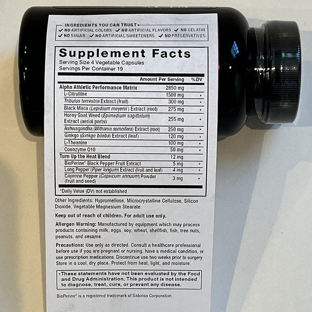 Force Factor Score!, Nitric Oxide Supplement for Men, Nitric Oxide Booster with L-Citrulline and Tribulus Terrestris to Improve Blood Flow and Enhance Performance, 76 Count (Pack of 3)