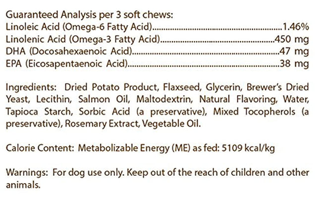 Healthy Breeds Golden Retriever Salmon Oil Soft Chews 120 Count