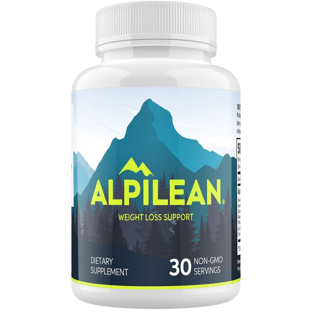 Alpilean Official Authentic Ingredients Weight Loss Support 60 Caps 30 Servings