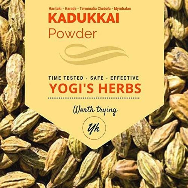 KADUKKAI Powder (Terminalia Chebula/Haritaki) – Fresh & Pure (1/2 Lb, 8 Oz)